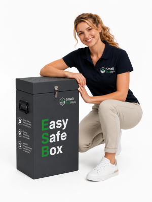 EasySafeBox LiXX – Die neue Generation der Lithium-Akku-Sicherheit - EasySafeBox LiXX – Sicherheitsbox für Lithium-Akkus | voltmaster.business