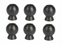 Graupner - Lenkkugel mit Bund 6,8 mm 6 Stück (H30003)