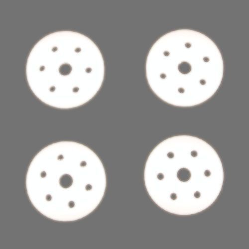 Graupner - Dämpferkolbenplatten4 Stück (H90047)