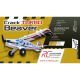 Crack Turbo Beaver weiß/blau 10mm EPP - 880mm