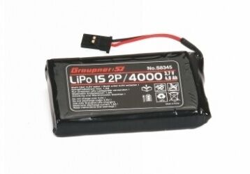 Graupner - Senderakku Li 1S2P /4000 3,7V TX (S8345.1)