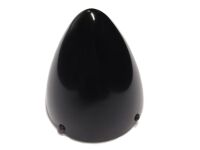 100mm Glasfaser Spinner de luxe schwarz