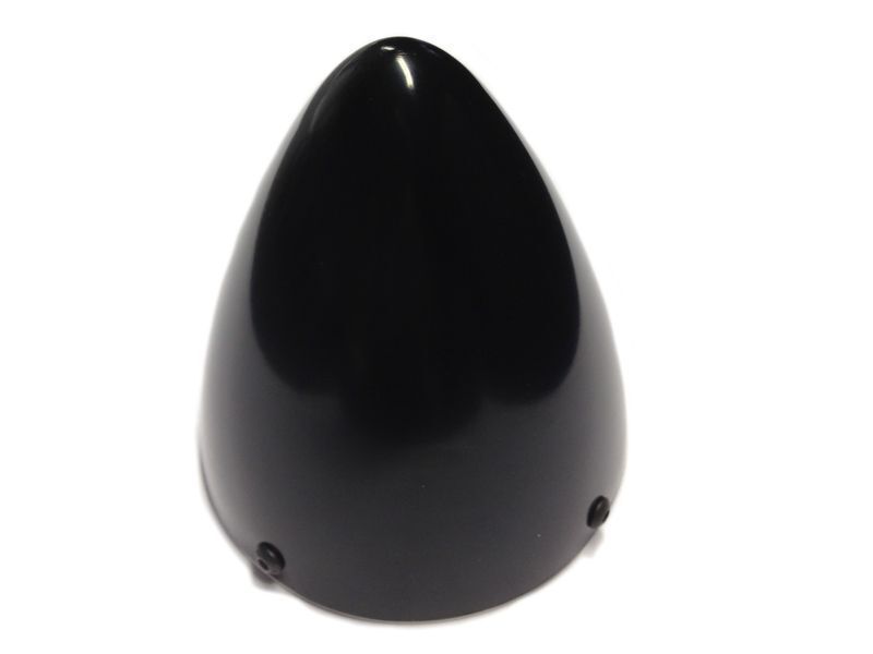 125mm Glasfaser Spinner de luxe schwarz