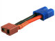 Adapter T-Buchse auf EC3 Stecker