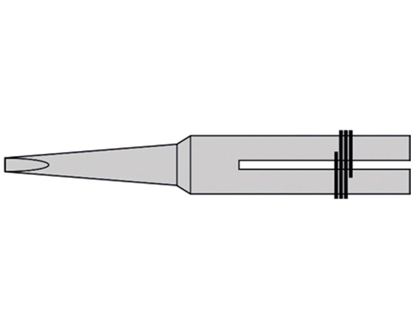 Voltmaster - Lötspitze Meißelform lang 2,2mm für Lötstation 50W