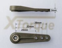 Gabriel - XTorque CFK Servoarm - JR - 38mm - Abverkauf