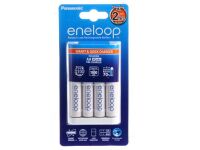 eneloop Schnelladegerät BQ-CC55E mit 4x AA Akkus