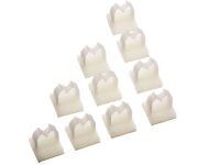 Kabelhalter Clip selbstklebend 9mm (10 Stück)