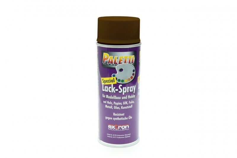 Paletti Sprühlack glänzend EPP nussbraun - 400ml