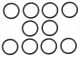 Graupner - O-Ringe 7x0,8 mm (10) (H36108)