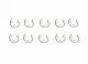 Graupner - E-Clips 2,3x0,8 mm (10) (H39019)