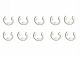 Graupner - E-Clips 3 mm (10) (H39020)
