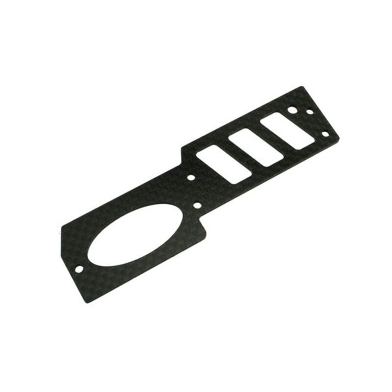 Graupner - Servoabdeckplatte Carbon (H89620)