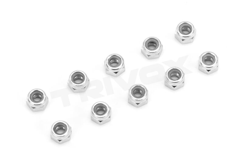 Graupner - 4.0 mm Nylon Klemmutter  10x (SC001-040)