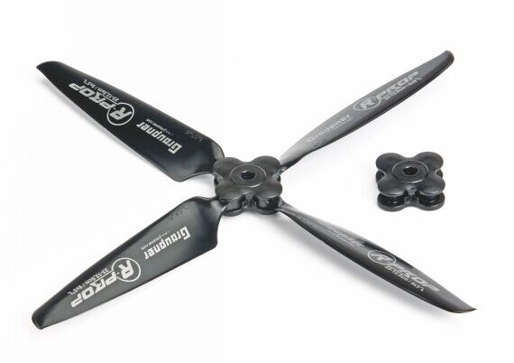 Graupner - Luftschraube R-PROP9x5 Zoll 4-Blatt L (1343.4.9X5L)