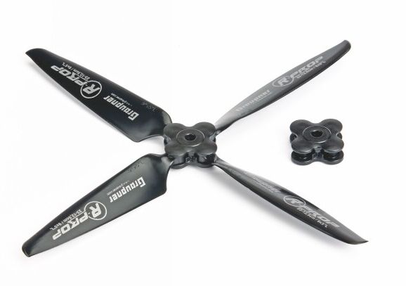 Graupner - Luftschraube R-PROP10x5 Zoll 4-Blatt L (1343.4.10X5L)