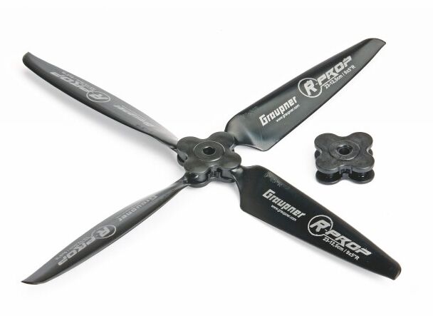Graupner - Luftschraube R-PROP10x5 Zoll 4-Blatt R (1343.4.10X5R)