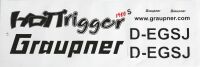 Graupner - Dekorbogenz WP HoTTrigger1400S (13400.14)