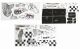 Graupner - Dekorbogen IRONz WP HoTTrigger1400S (13400.SD.142)