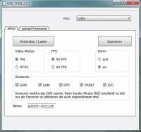 Graupner - OSD on screen display für HOTT