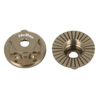 Graupner - double lock dust proof wheel flange hub...