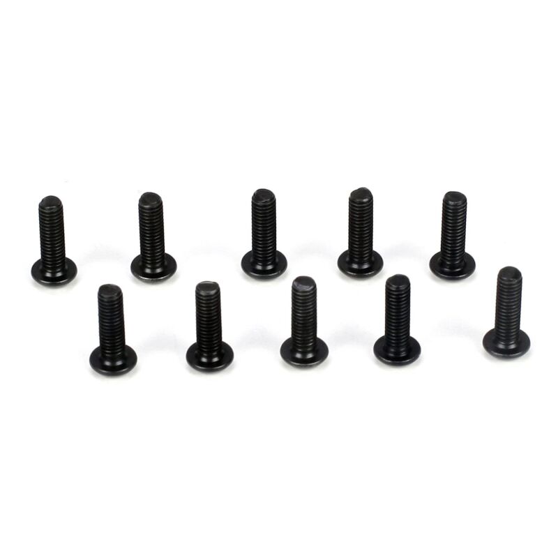 Losi - TLR Rundkopfschraube, M3 x 10mm (10) (TLR5903)