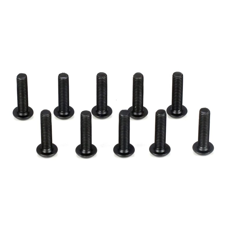 Losi - TLR Rundkopfschraube, M3 x 12mm (10) (TLR5904)