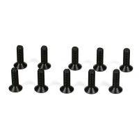 Losi - TLR Flachkopfschrauben/ M3 x 10mm (10) (TLR5962)