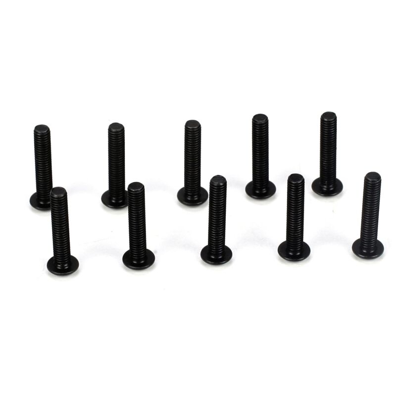 Losi - TLR Rundkopfschraube/ M3 x 16mm (10) (TLR5909)