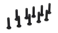 Losi - TLR Rundkopfschrauben/ M3 x 14mm (10) (TLR5910)