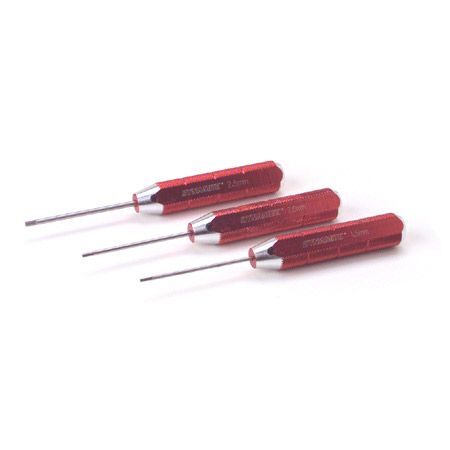 Dynamite metrischer Aluminium-Innensechskantschlüssel, rot (DYN2904)