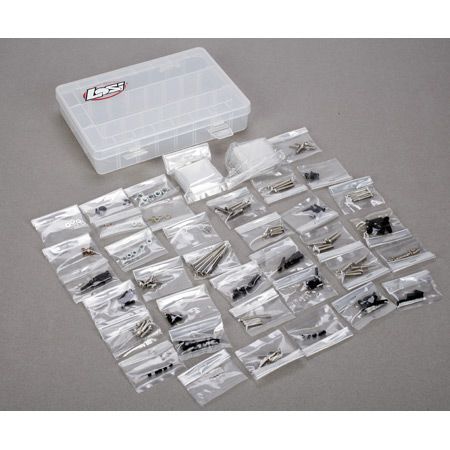 Horizon Hobby - 8IGHT Schrauben und Muttern im Sortimentskasten (LOSA6140)