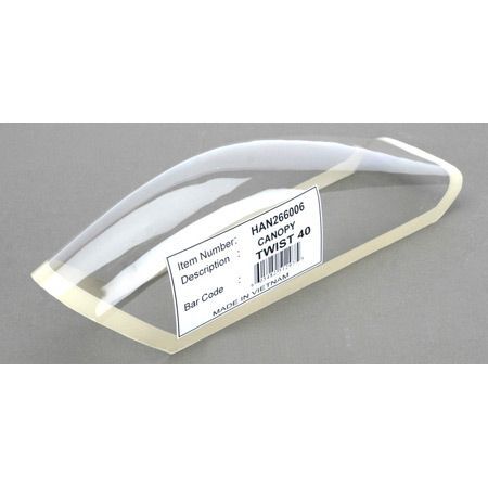 Hangar 9 Kabinenhaube : Twist 40 ARF (2) (HAN266006)