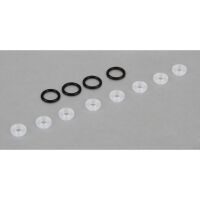 Losi - TLR: X Ringe (8), Dichtung...