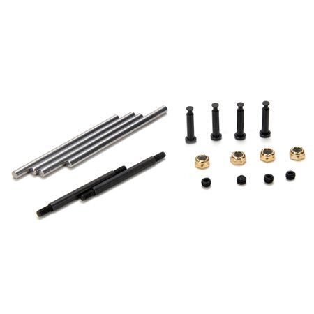 Horizon Hobby - Suspension Hinge & King Pin Set (10): 10-T (LOSB4109)