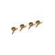 Losi 8B /8T:  Kupplungsfeder hart, Gold(4) (LOSA9114)