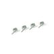 Losi 8B, 8T: Kupplungsfeder super hart, Silber(4) (LOSA9115)
