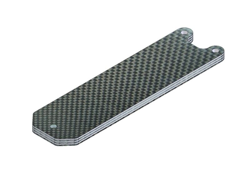 KM - 2.5mm Karbon Vordere Chassis Platte (HK103)