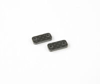 KM - 2mm Karbon Servo Saver Ackermann Platten (2 Stk.)...