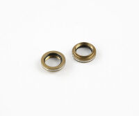 KM - Aluminium Federeinstellmutter + O-Ring (2 Stk.)...