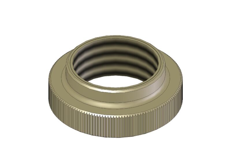 KM - Aluminium Servo Saver Feder Einstellmutter (HK434)