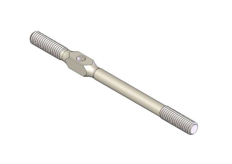 KM - Titan Gewindestange 48mm (2 Stk.) (HK801Ti-48)