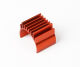 Helion - Aluminium Motorkühlkörper, Orange (Animus SC/TR) (HLNA0176)