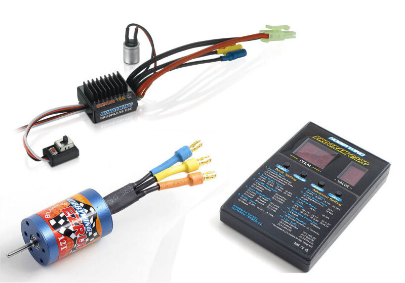 Ezrun Combo V2 A1 Regler 18A / Motor 2030-12T für 1:10 und 1:12