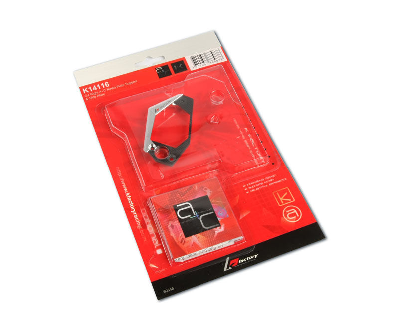 Team Magic - G4 Rechte A+C Radio Plate Support & Side Plate (K14116)
