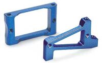 Team Magic - Steher Radioplatte Alu Blau (2) (K1426B)