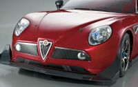 Killerbody - Alfa Romeo 8C "1/7", Plastik Anbauteile Set (Frontspoiler, e (KB48088)