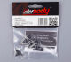 Killerbody - Aluminium Flügelhalter CNC "grau" Mittlere Version "1/7" (KB48115LGY)