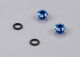 Killerbody - LED Aluminium Halter "blau" für 3mm LED‘s (KB48119B)