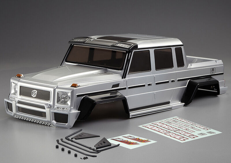 Killerbody - Horri-Bull 1/10 Scale Crawler, silber, RTU all-in (KB48336)
